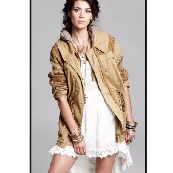 Free People Tapestry Military Parka - Picture 2 of 8